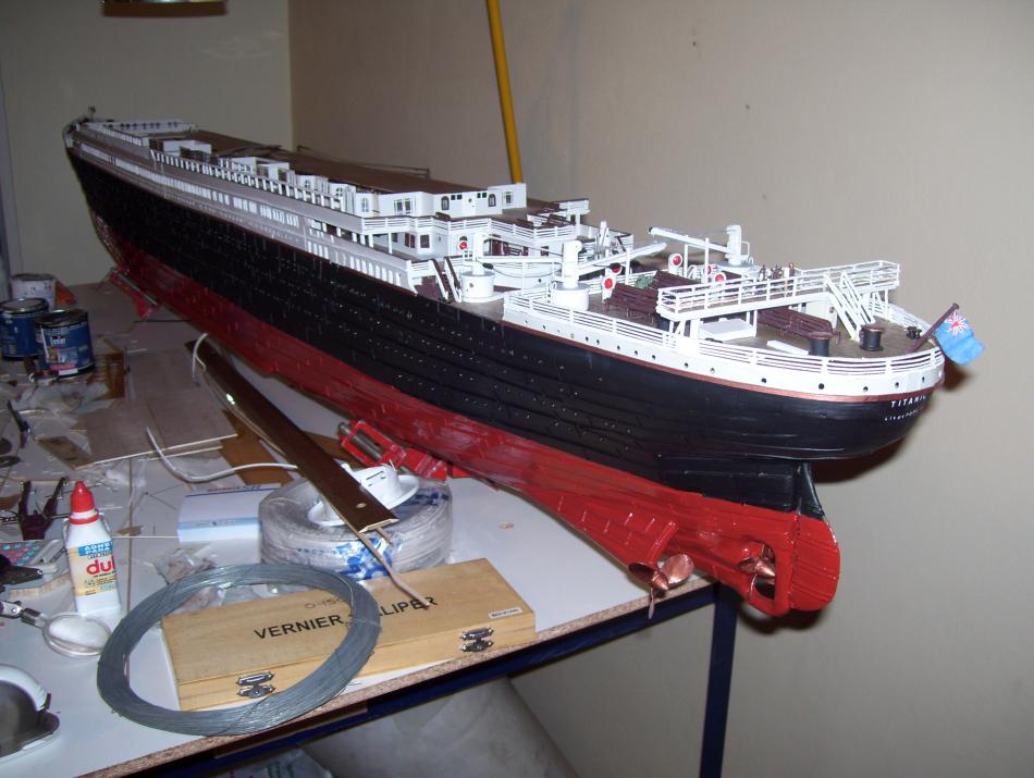 titanic model made in argentina