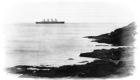 coastal photo, titanic at sea